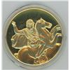 Image 2 : The Alexander Sarcophagus. From the Ancient Greece medals series. A beautiful gold-plated bronze med