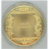 Image 1 : Fallen Warrior. From the Ancient Greece medals series. A beautiful gold-plated bronze medal measurin