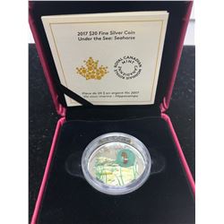 2017 Seahorse $20. Hand-crafted seahorse-shaped mosaic murrini element within a glass embellishment.