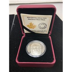 2014 Matriarch Moon Mask $25. A reproduction of a wooden carving by Haida artist Carol Young. .9999 