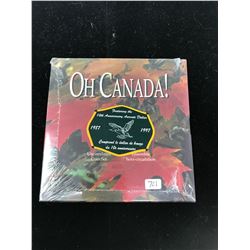 1997 Oh Canada set featuring the 10th Anniversary of the Aureate (loon) Dollar with flying loon. In 
