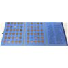 Image 2 : Set of 63 different U.S. Lincoln Cents 1941 – 1972D. Housed in a blue Whitman folder. Coins grade VG