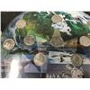 Image 3 : Complete set of 12 2000 Canadian Millennium 25 cents. All coins Uncirculated and housed in a large c