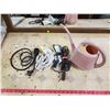 Image 1 : extension cords & watering jug