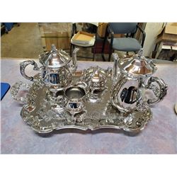 Silver plated tea & coffee set (never used)