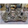 Image 4 : Silver plated tea & coffee set (never used)