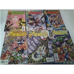 Marvel Avengers comic book lot (6)