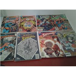 DC Superman comic book lot (8)