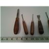 Image 3 : Old chisels/woodworking tools