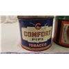 Image 2 : 2 Tobacco tins, Mcdonalds pilot & Comfort pipe tobacco