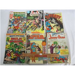 Lot of 6 vintage comics Super Heroes