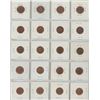 Image 2 : One Sheet of Canadian One Cent Coins - Various Dates