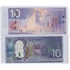 Image 2 : Canadian Ten Dollar Notes - 2005 Printed in 2009 and 2017