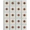 Image 1 : 1 Sheet od 20 canadian Pennies - Various dates