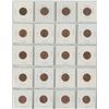 Image 2 : 1 Sheet od 20 canadian Pennies - Various dates