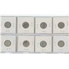 Image 2 : 8 U nited States Silver Ten Cent Coins