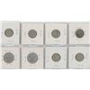 Image 2 : 8 United States Silver Coins - 6-Dimes & 2-Quarter Dollars
