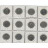 Image 2 : 12 Canadian Nickel Fifty Cent Coins