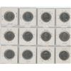 Image 2 : 12 Canadian Nickel Fifty Cent Coins