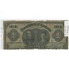 Image 1 : 1911 Dominion of Canada One Dollar Note - see details