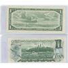 Image 2 : 1954 & 1973 Canadian One Dollar Bills - CHUNC