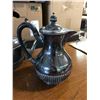 Image 2 : silver plated teapot + creamer sugar + etc.