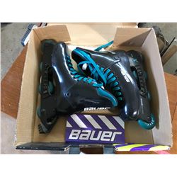 bauer precision in-line skates size 11