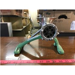 vintage spong London meat grinder made in England