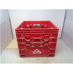 Red Palm Dairies Milk Crate
