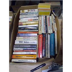 Box of Soft Cover Books