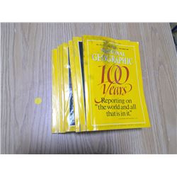 Lot of National Geographics