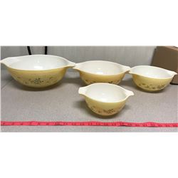 Green Ivy Cinderella Bowl Complete Set Of 4