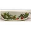 Image 4 : JAJ Vegetable Pattern Casserole Dish + White Flower Embossed Mixing Bowl