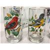 Image 3 : 1960's Pitcher + 6 Glasses Bird Variety Matching Set