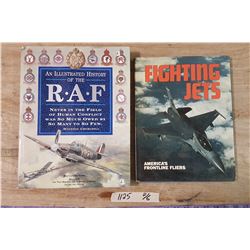 2 Books RAF & Fighting Jets