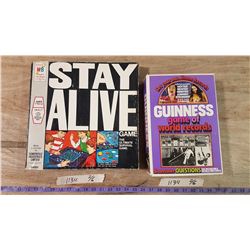 2 Games - Stay Alive & Guiness