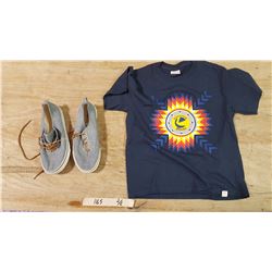 Old Navy Youth Shoes Size 4 & Size Small Blades Tshirt