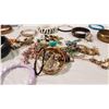 Image 6 : Lot of Costume Jewelry & Box