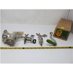 No. 66 meat grinder with extra blades