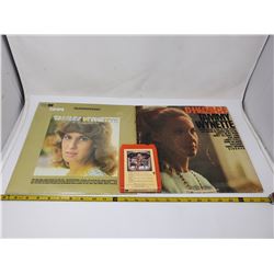 Tammy Wynette - 2 records, 8 track