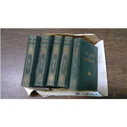5 Hardcover Books "The Book of Knowledge"