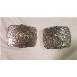 Lot 2 Rodeo Belt Buckles