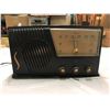 Image 1 : electric radio silver tone small damage back left corner