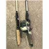 Image 2 : 2 fishing rods one with reel