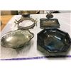 Image 2 : lot of assorted silver played trays/items