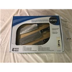 4 piece knife set santoku