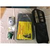 Image 1 : kneeling pad + light+ travel kit + radio (all new)