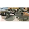 Image 2 : large lot of stainless steel pots + pans