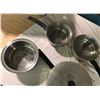 Image 4 : large lot of stainless steel pots + pans