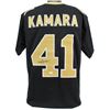 Image 1 : New Orleans Saints Alvin Kamara Authentic Signed Black Pro Style Jersey Autographed JSA